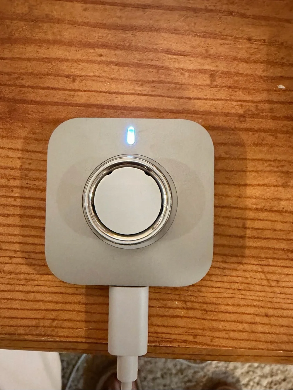Oura Ring 4 - Smart Wearable Ring - Silver- size 9